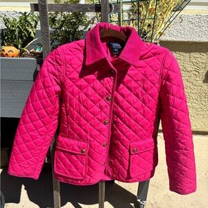 Strawberry Pink Polo Ralph Lauren Girl’s Jacket Lightweight